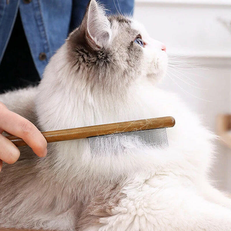 Wooden Cat Comb